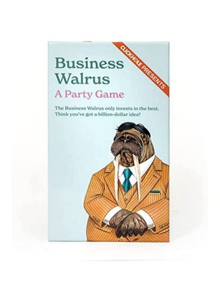 Presents Business Walrus: A Party Game By Clickhole • Pitch Crazy Startup Ideas - pzsku/Z021367CEEDF0CF2E30BFZ/45/_/1732788152/77ee7eb5-0ee2-4ceb-9c6c-fccb54a4475d