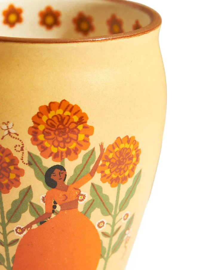 Chumbak  Marigold Kulhad - Set of 4  | Best Price UAE