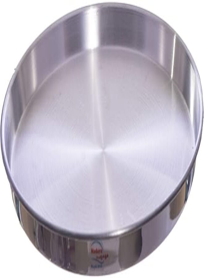 Nouval Modern Basbousa Tray 30 Cm - Silver