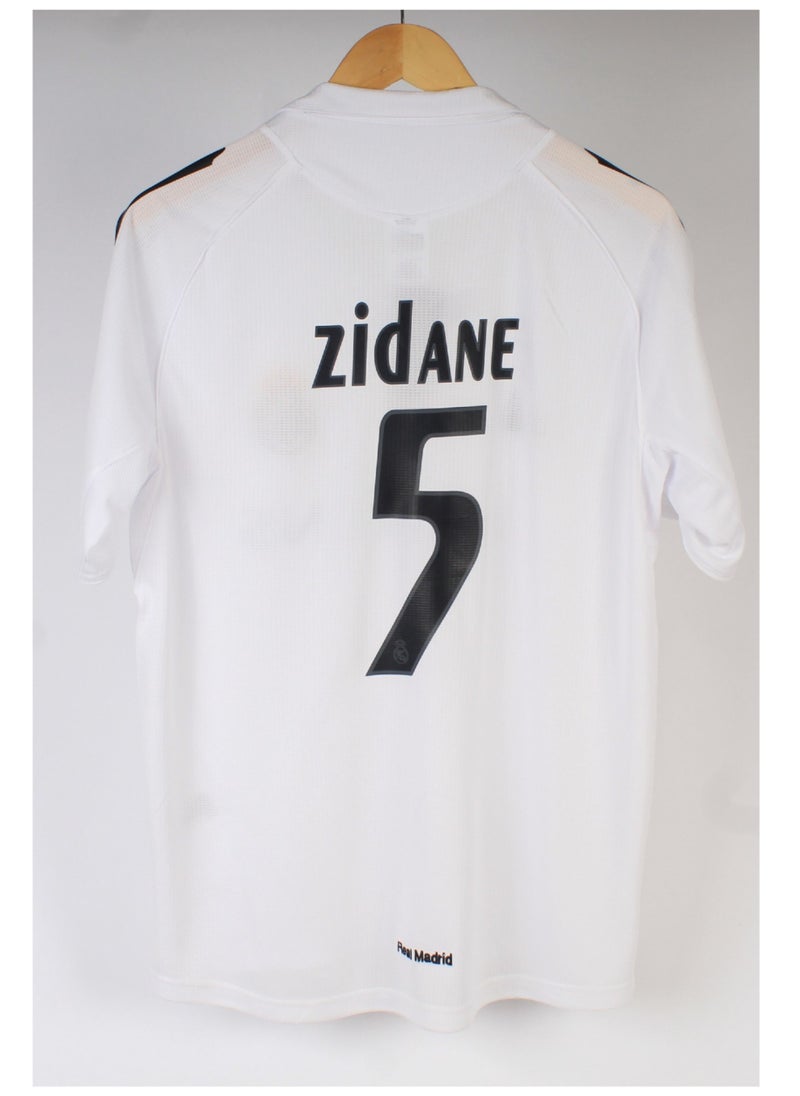 Generic - Real Madrid Classic 2005 Zidane Print T-Shirt - Image 1
