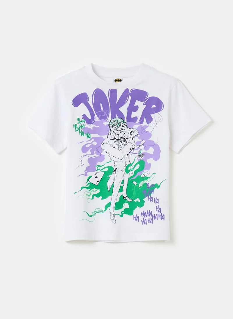 او في اس Ovs T-Shirt S/S  Optical Whit
