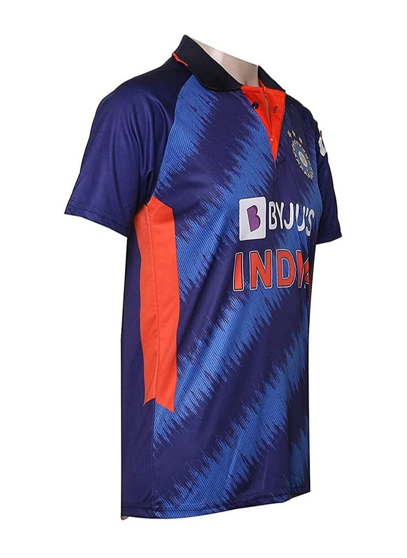 Generic - Cricket Jersey World Cup Supporter T-Shirt Cricket Team Uniform India - Image 1