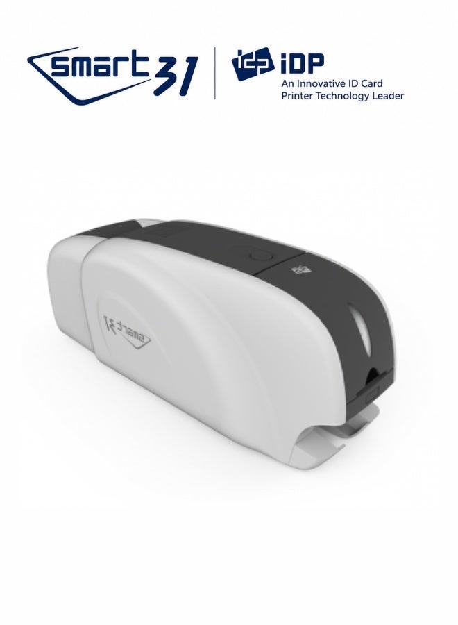 IDP 31D Plastic Card Printer – PVC ID, Membership & Access Cards with High-Quality Dual-Sided Printing - Image 1