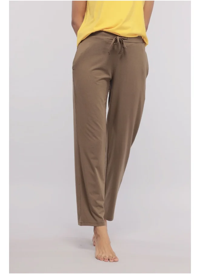نسيسيرا Military Olive Straight Supima Lounge Pant