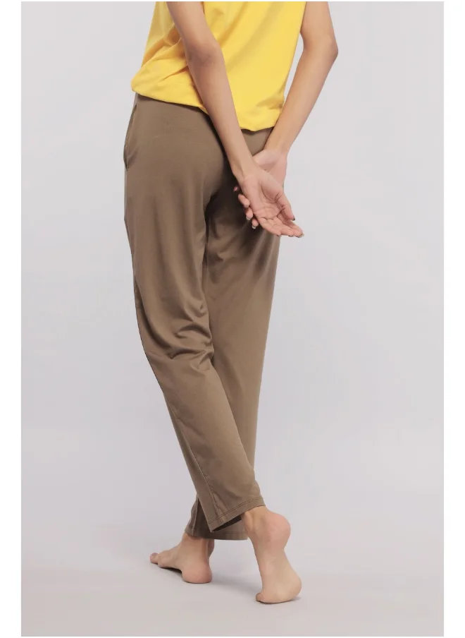نسيسيرا Military Olive Straight Supima Lounge Pant
