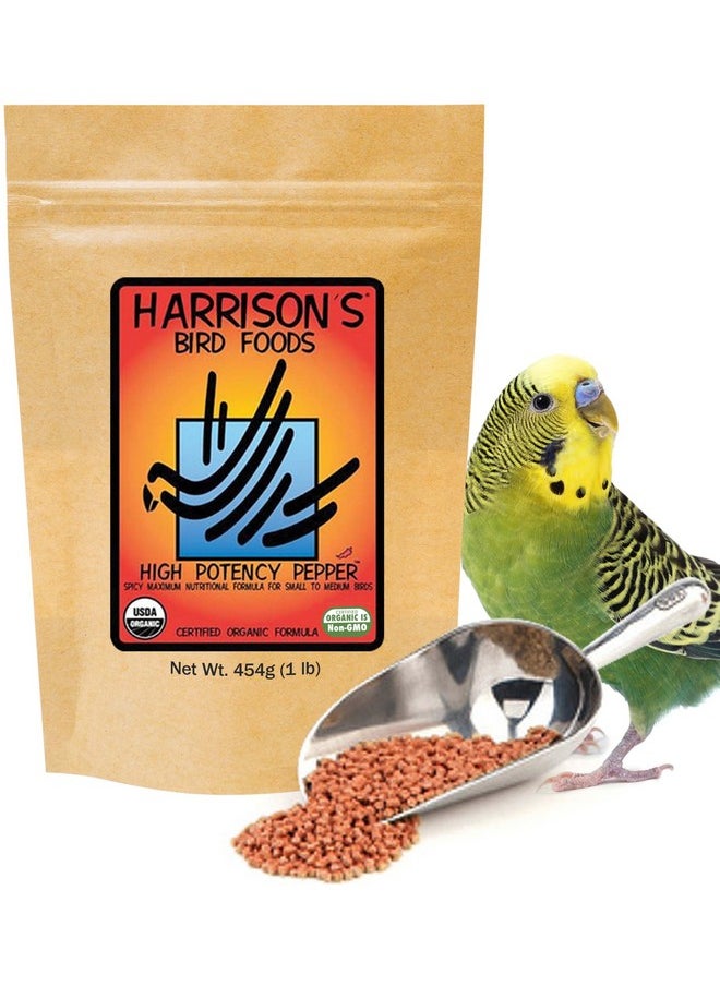 Harrison's Bird Foods Harrison's Bird Foods High Potency Pepper Certified Organic Non-GMO Formula Pet Bird Food  - Image 1