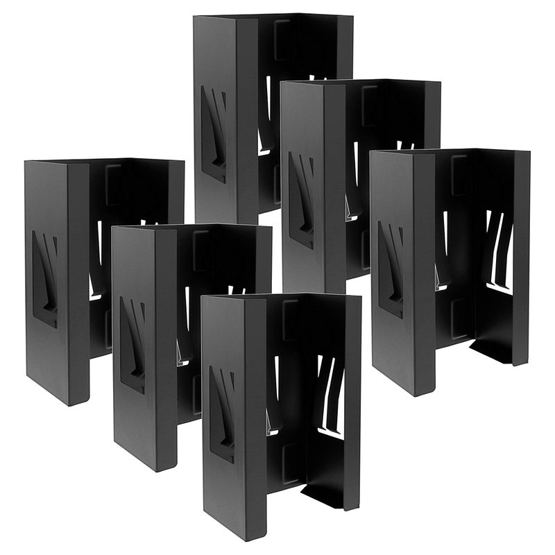TCP Global TCP Global Glove Holder for Wall Mount Pack of 6 Glove Dispenser Tissue Box Holder for Wall Mount Magnetic Latex Gloves Dispenser 