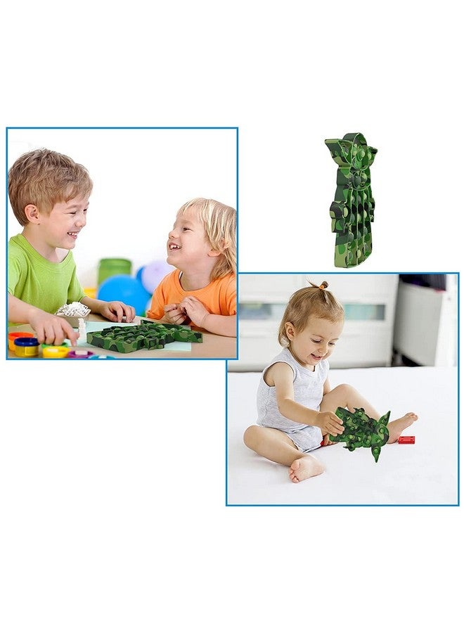 فنبلاست مجموعة FunBlast Pop it (عبوة من لعبتين Popit)، ألعاب أطفال، ألعاب فيدجيت، لعبة Pop it، لعبة Push Pop Bubble Fidget الحسية، لعبة تخفيف التوتر Fidget الحسية، هدايا مبتكرة للبنات والأولاد والأطفال (6) - Image 4