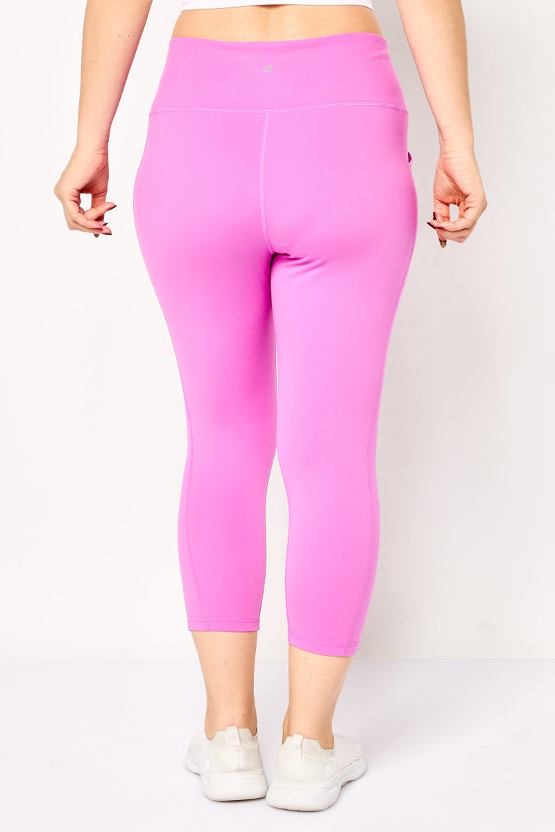 GAP Women Sportswear Fit Training Leggings, Pink - Image 4