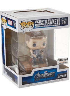 Funko Funko Pop! Deluxe Marvel: Avengers Victory Shawarma Series - Hawkeye, Amazon Exclusive, Figure 3 of 6  - Image 4