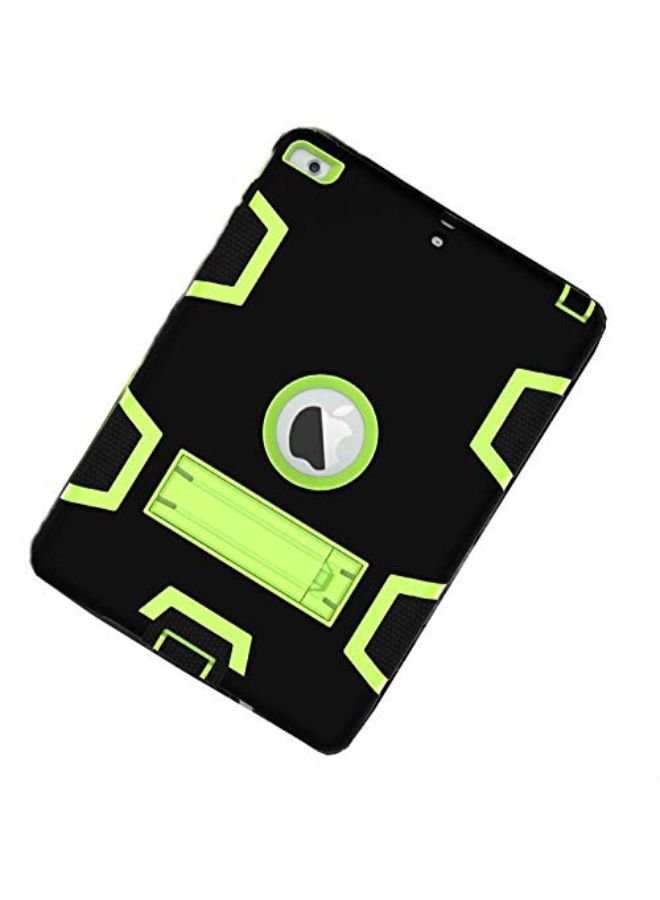 NIBEMINENT Kickstand Hybrid Case Cover For Apple iPad Series (2017) Green/Black  - Image 5