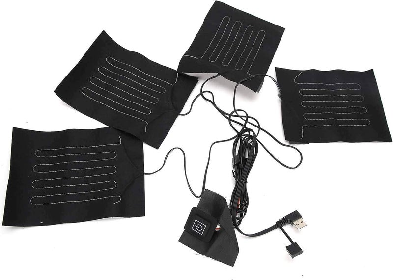 klarako Electric Heating Pads Thermal Clothes Heated Jacket Outdoor Mobile Warming, 3 Temperature Adjustable - Image 1