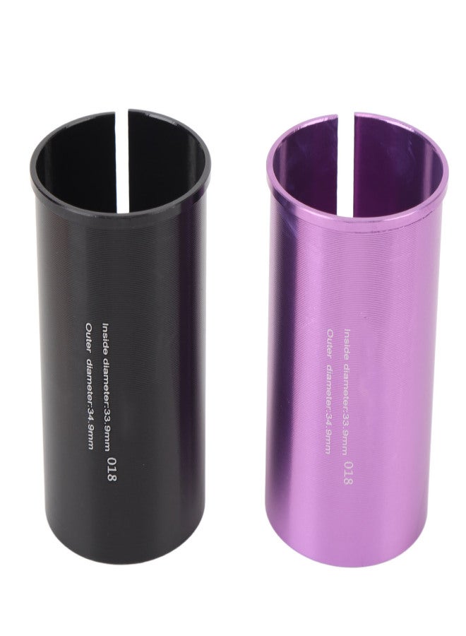ZTTO Cycle Seatpost Shim Aluminum Alloy Enhanced Performance Seat Post Tube Adapter Reducing Sleeve Shim for Mountain Cycle Road Cycle 33.9 ~ 34.9mm / 1.3 ~ 1.4in - Image 2