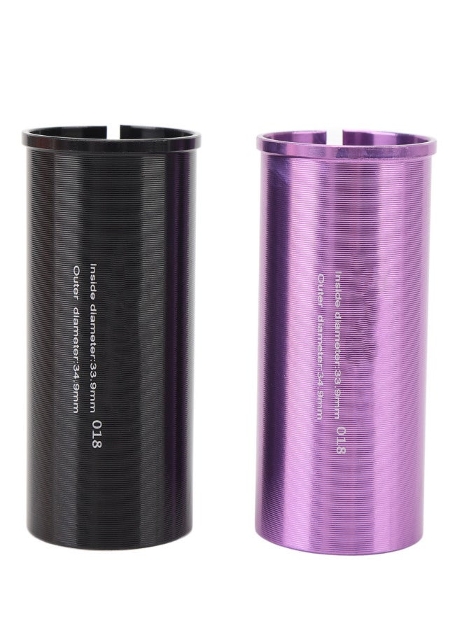 ZTTO Cycle Seatpost Shim Aluminum Alloy Enhanced Performance Seat Post Tube Adapter Reducing Sleeve Shim for Mountain Cycle Road Cycle 33.9 ~ 34.9mm / 1.3 ~ 1.4in - Image 1