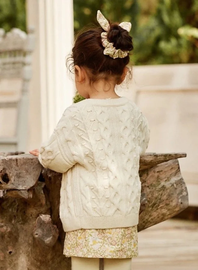 Dave & Bella Off White Cardigan