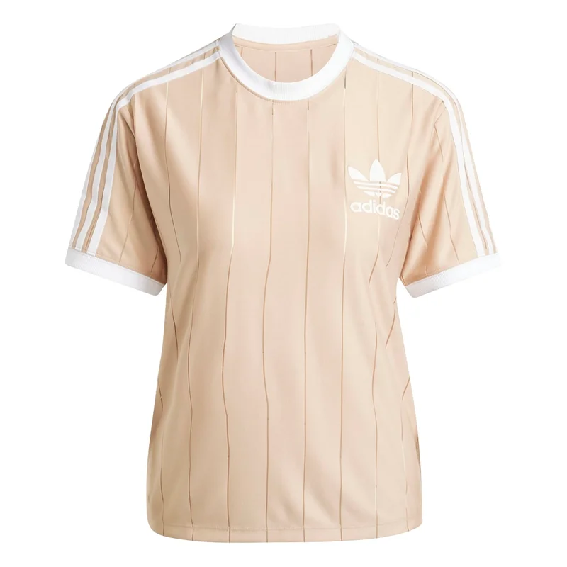 Adidas 3 S PNST TEE Beige Originals Women T-SHIRTS