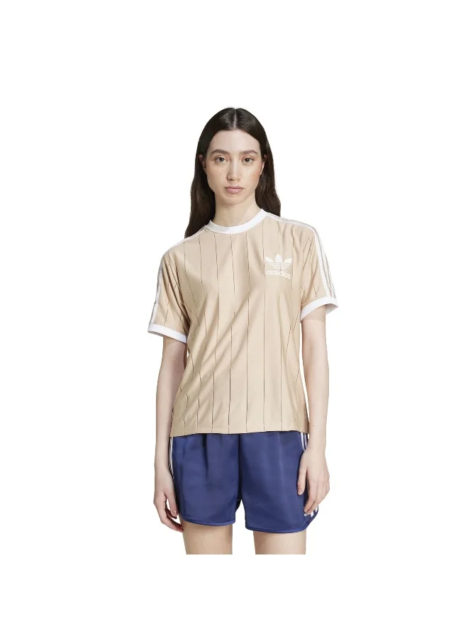 adidas Originals adidas 3 S PNST TEE Beige Originals Women T-SHIRTS