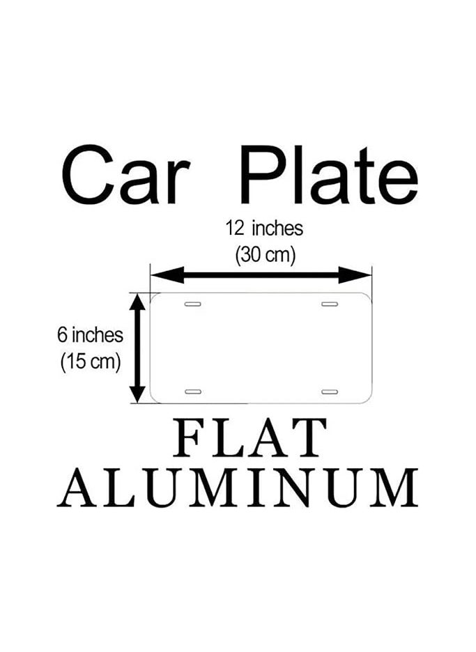 Generic Dubai Metal License Plate Home Decor – Burj Al Arab, Burj Khalifa, The Atlantis & Dubai Logo – Aluminum Novelty Car Plate for Wall Art, Room Decor, or Gift Idea  - Image 2