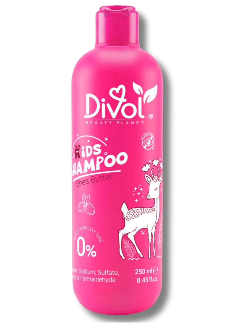 Kids Hair Shampoo With Shea Butter 250ml