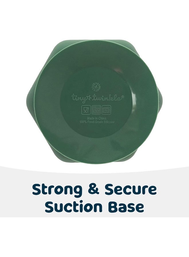 Tiny Twinkle Silicone Suction Bowl with Lid for Baby and Toddler - Image 5