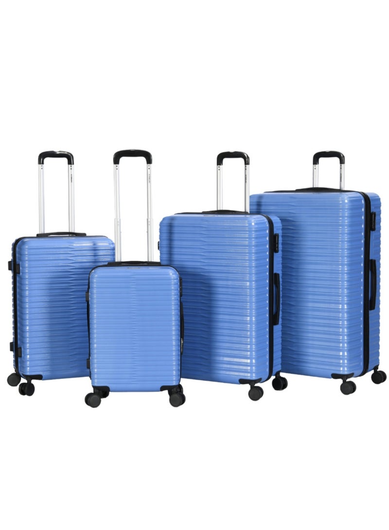ستار لايف مجموعة حقائب سفر مكونة من 4 قطع من حقائب أمتعة السفر ذات الجانب الصلب من مادة ABS - Image 1