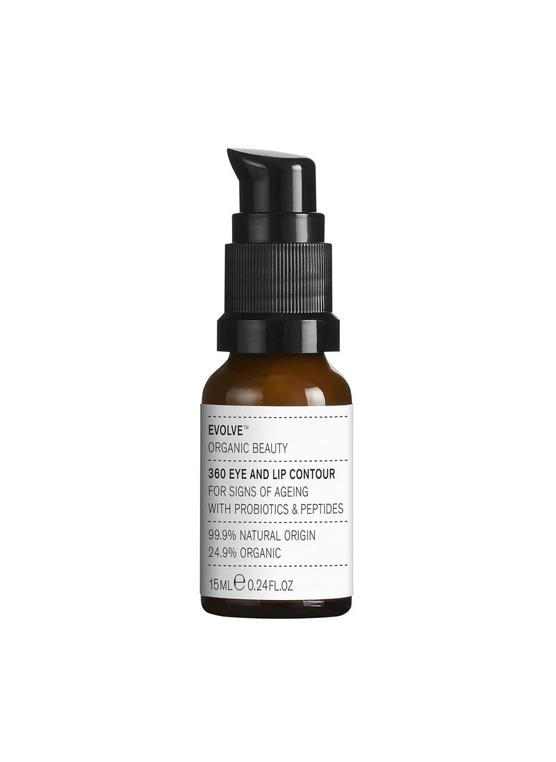 Evolve Organic Beauty - Evolve Organic Beauty  Natural 360 Eye  Lip Contour Cream  SmallBatch Vegan Clean Beauty 045 oz  15 mL - Image 1
