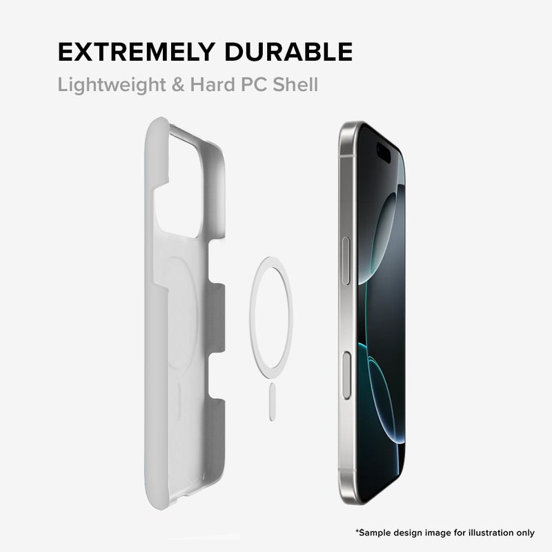 Stylizedd For iPhone 17 Pro Max,Case, [Compatible with MagSafe] Magnetic cover Slim fit Protection Matte, - Flag Of UAE - Image 2