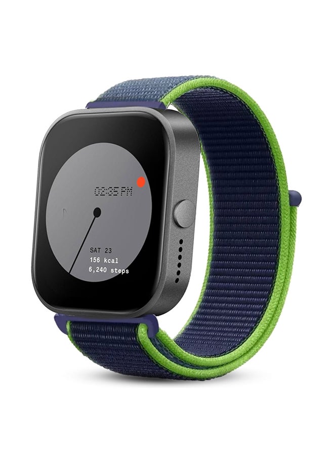 O Ozone Nylon Loop Sport Band For CMF by Nothing Watch Pro/Watch Pro 2 Watchband Bracelet, Replacement Bracelet Wristband Wrist Strap for Men Women- Flash Blue - Image 1