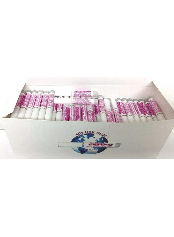 100 قطعة من غراء أطراف الأظافر KDS - لاصق فائق الالتصاق لأطراف الأظافر الأكريليك