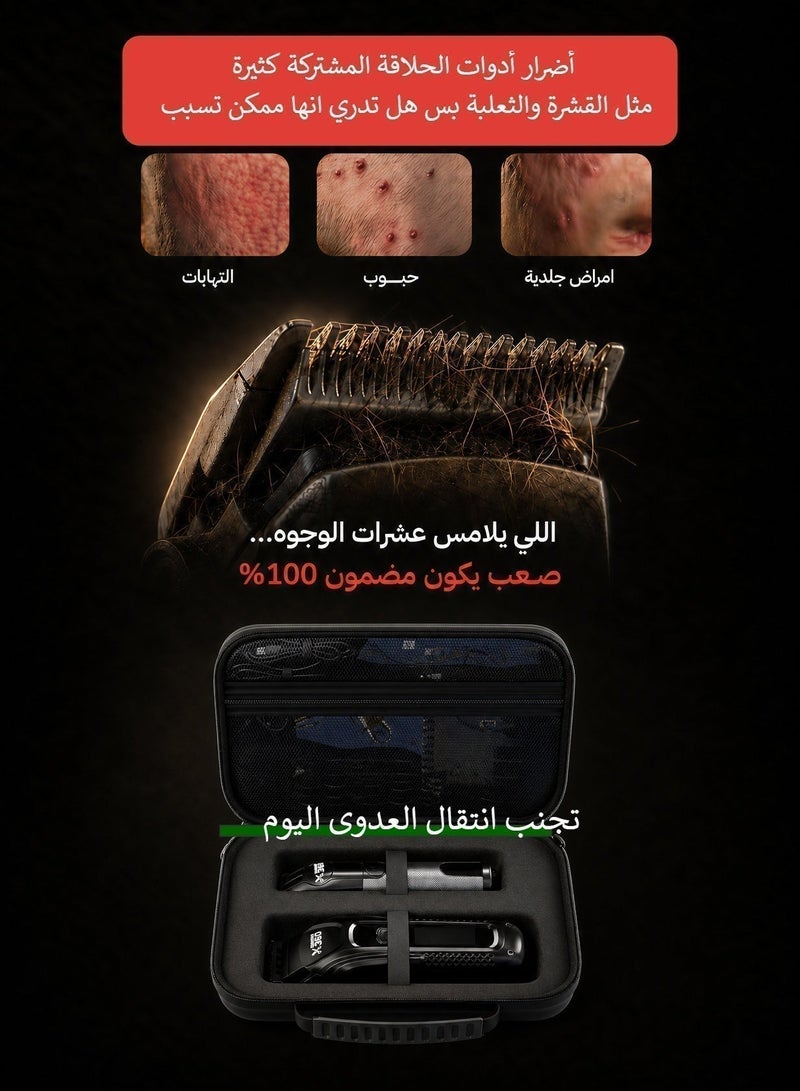 شيفنغ360 شنطة أدوات الحلاقة الاحترافية من Shaving360 - Image 4