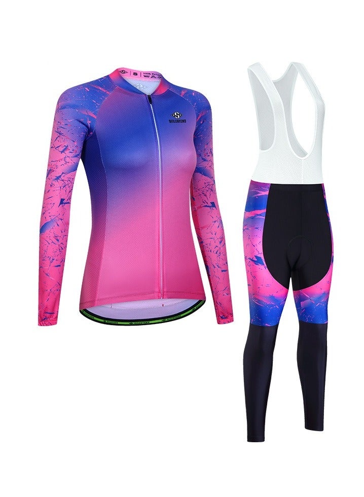 KUYING Outdoor Mountain Bike Road Bike Riding Suit Set 
