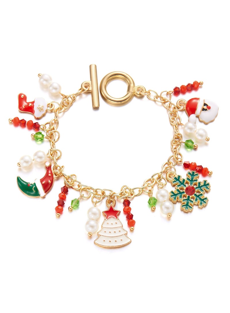 Mark Fairwhale Fashionable High-end Light Luxury Four Petal Flower Bracelet 