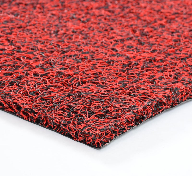Purav Light Anti-Skid Non-Slip Waterproof Rubber Door Mat for Outdoor Home Entrance Mats (16x24 Inch, Black Maroon) - Image 3