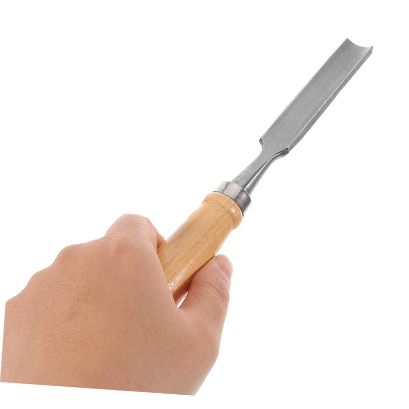 Wood Carving Chisel Set Curved Blade Polished Finish for DIY Woodworking Projects - Image 4