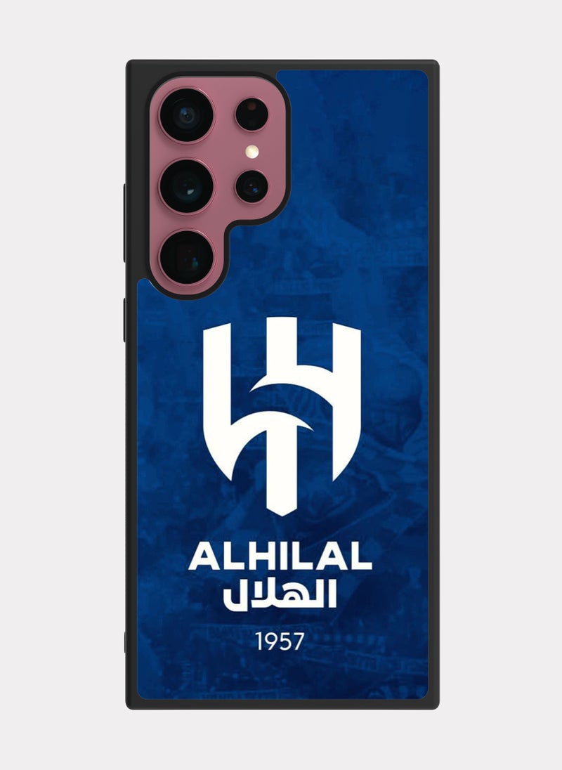 PXLAAT Samsung Galaxy S22 Ultra case cover Alhilal Club - Image 1