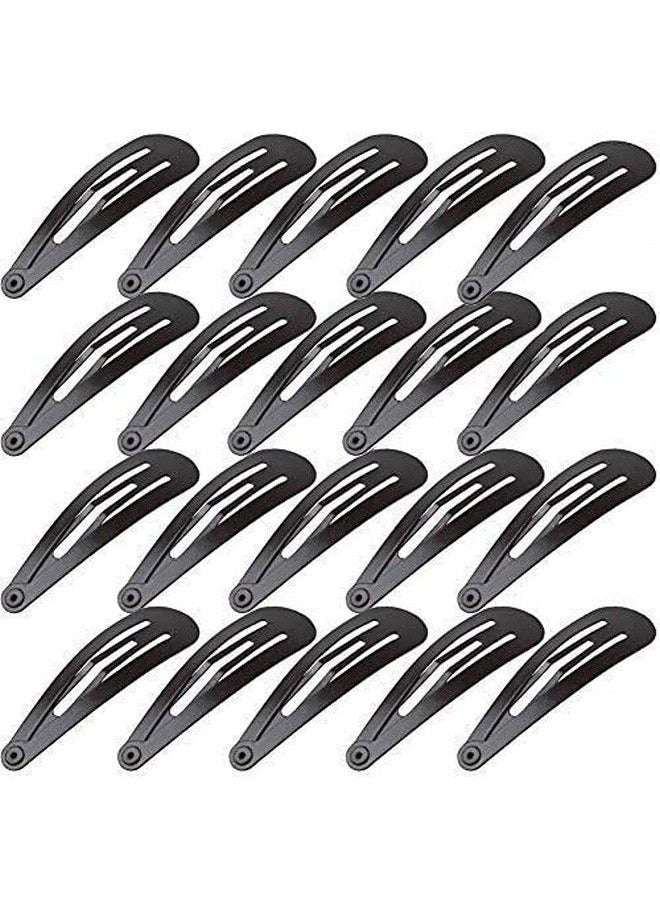 anezus - 80 Pcs Hair Clips Hair Barrettes 2 Inch Snap Nonslip Metal Hair Clips - Image 1
