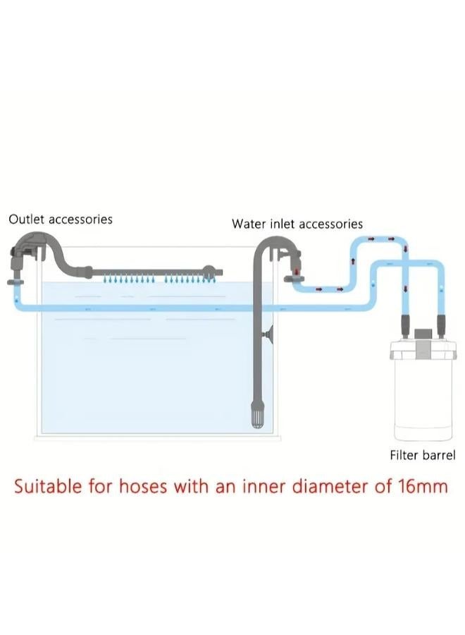 Sunsun Canister HW-304 Inflow and Outflow Replacement Accessories - Image 4
