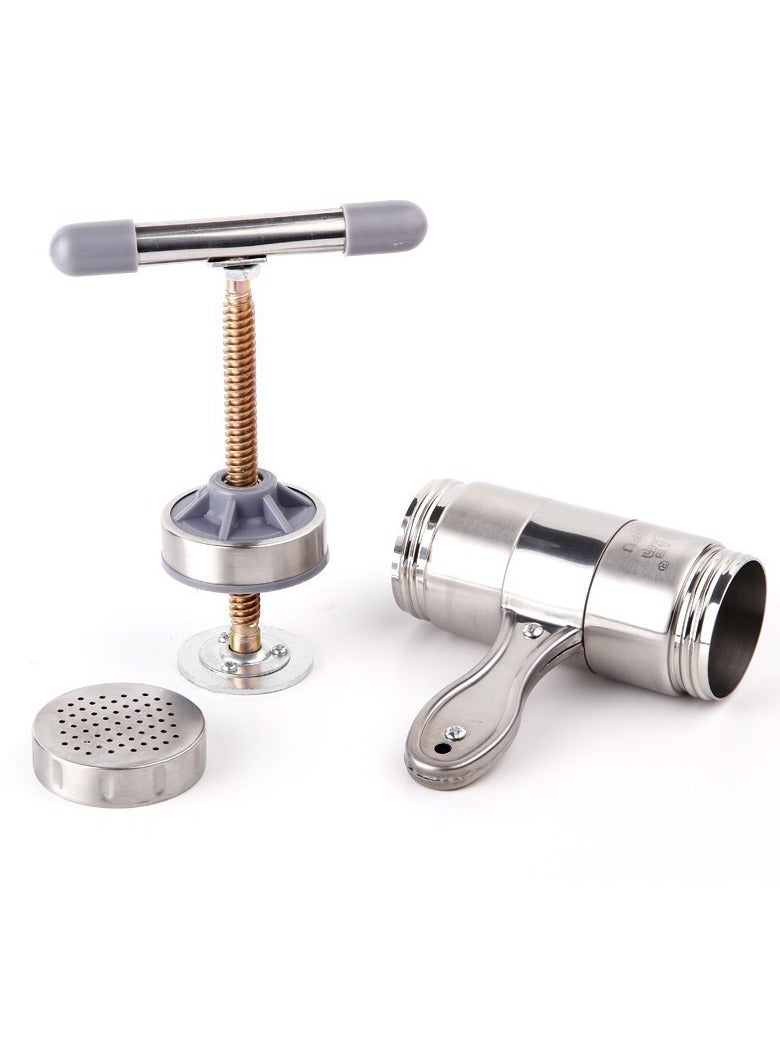 general Stainless steel household small manual noodle machine kitchen hand crank noodle sheeter - Image 3