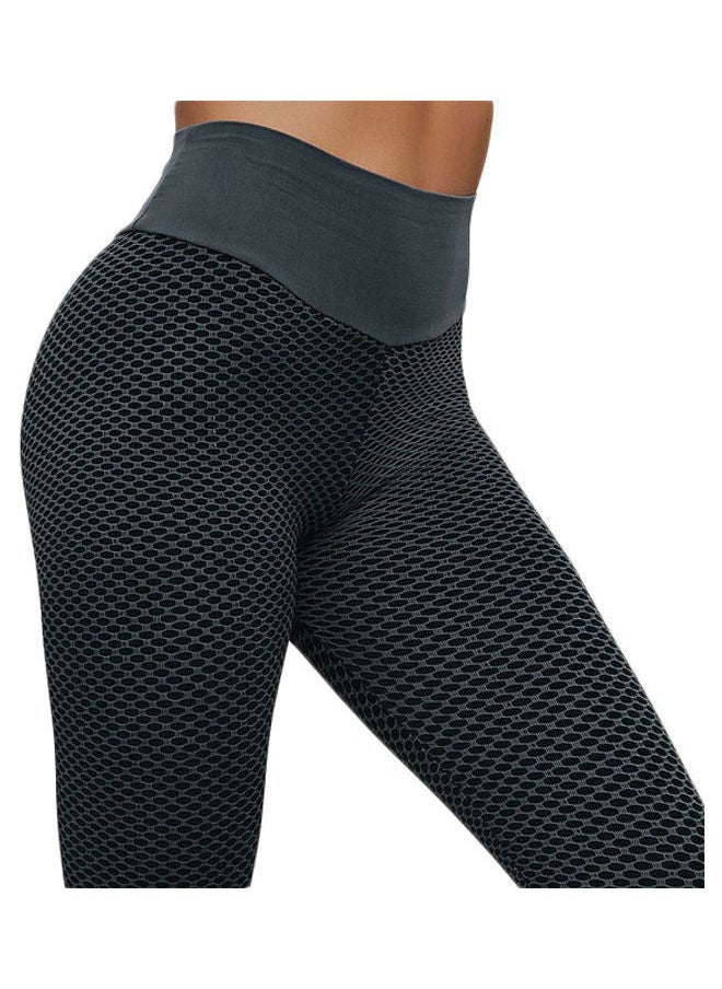 NIBEMINENT - High Waist Training Leggings Black - Image 1