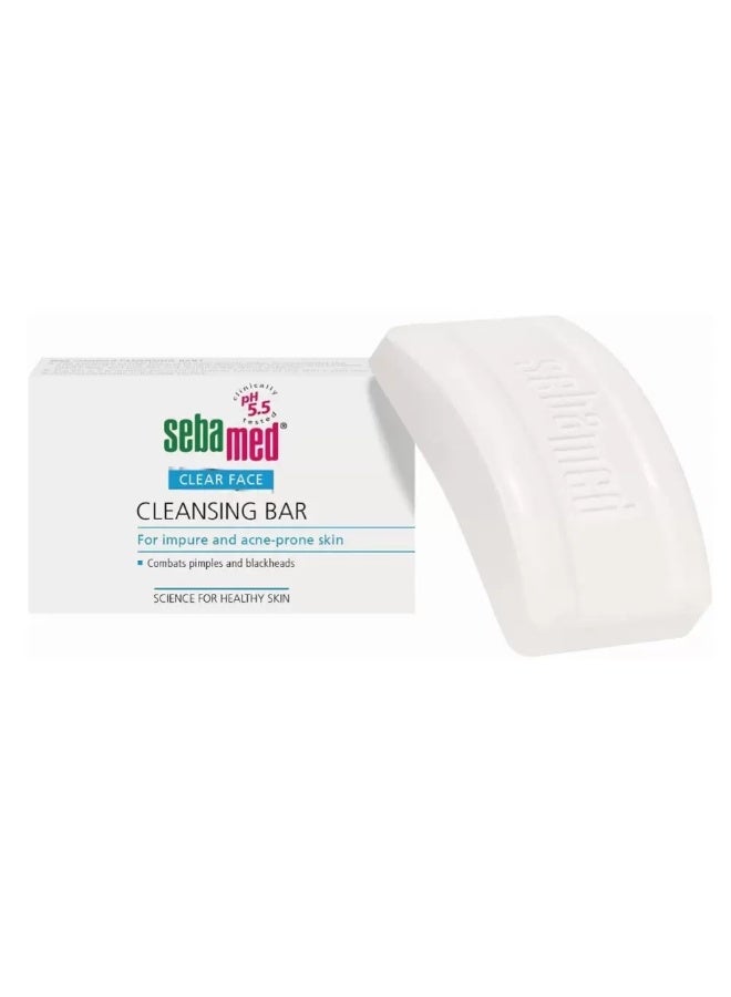 Sebamed Clear Face Cleansing Bar for Acne Prone Skin, 150 gm - Image 1