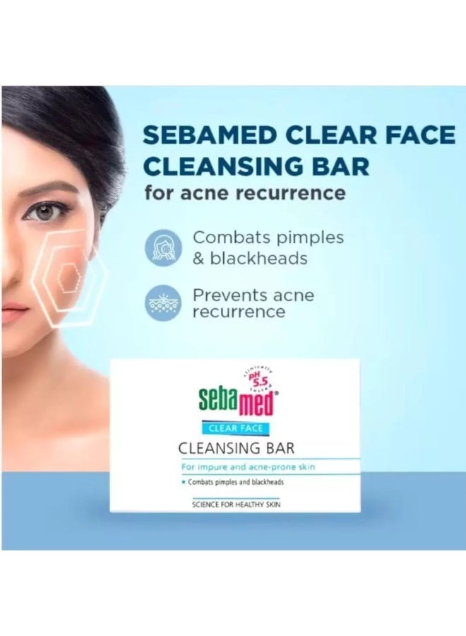 Sebamed Clear Face Cleansing Bar for Acne Prone Skin, 150 gm - Image 2