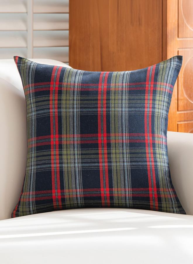 Styli Pack of 2 - Plaid Cushion Cover, 45x45cm - Image 2