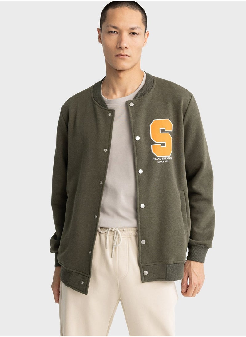 DeFacto - Graphic Snap Button Cardigan - Image 1