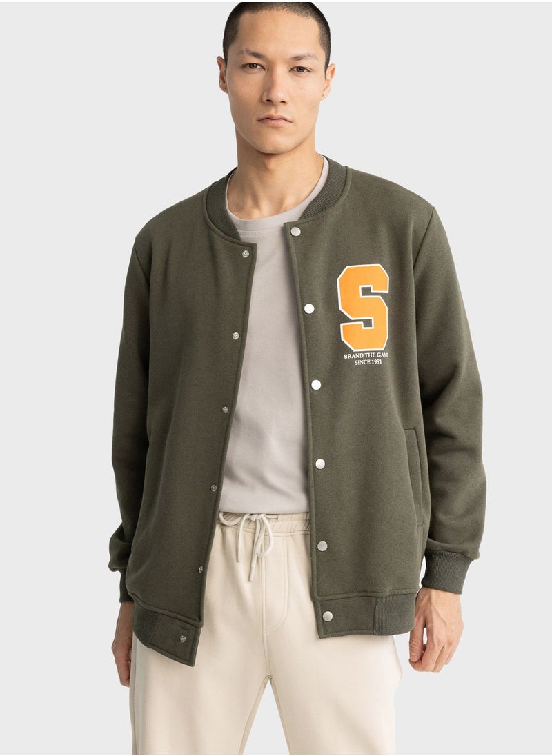 DeFacto - Graphic Snap Button Cardigan - Image 1