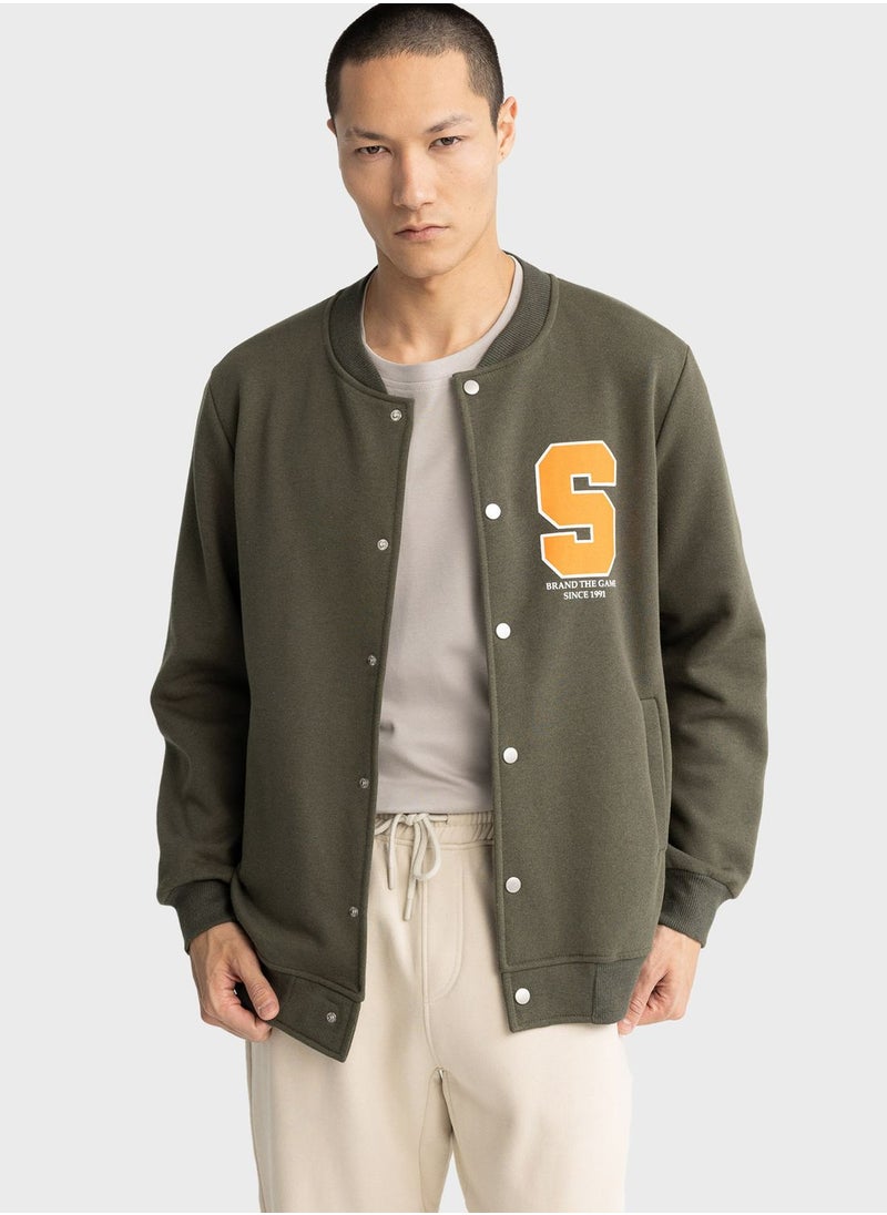 DeFacto - Graphic Snap Button Cardigan - Image 1