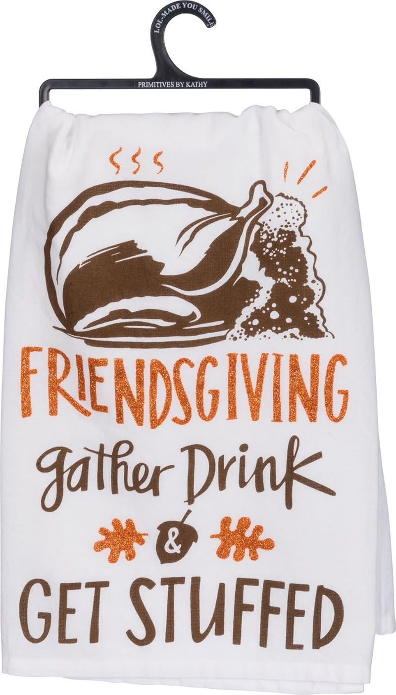 Primitives by Kathy Friendsgiving Dish Towel 28 - Image 1