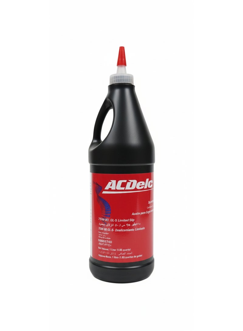 AcDelco 75W-90 Synthetic Differential Gear Oil 1 Litre – Premium Performance Gear Lubricant - Image 1