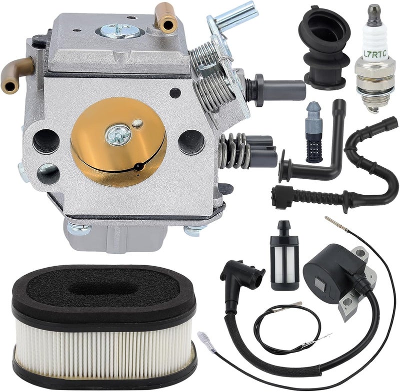Harbot MS440 Carburetor for Stihl 044 MS460 046 Chainsaw Replace 1128 120 0625 with 0000 140 4407 Air Filter - Image 1