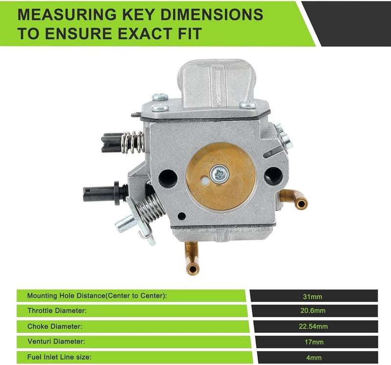 Harbot MS440 Carburetor for Stihl 044 MS460 046 Chainsaw Replace 1128 120 0625 with 0000 140 4407 Air Filter - Image 5
