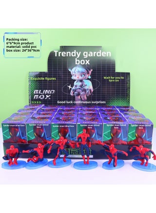Hand Toy Stationery Blind Box Set Children's Animation Blind Bag Surprise Gift Student Stall 61 Gift Wholesale-Specifications:Spider-man (pvc Solid Model) 1 Random Piece (if You Need A Display Box, 24 Pieces) - pzsku/Z021578485401CA3F24D6Z/45/_/1741676692/caeb8be5-8f18-436f-9ff0-15a86b0bca00